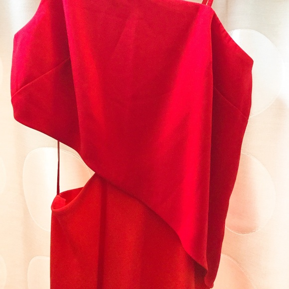 NWT 🆕 Jill Stuart One Shoulder Cutout Gown Size 0 - Picture 7 of 8